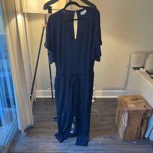 Lou & Grey Navy Jumpsuit medium